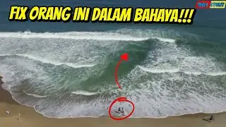 JANGAN ALIHKAN PANDANGAN JIKA LIHAT OMBAK INI ATAU AKAN CELAKA | RIP CURRENT