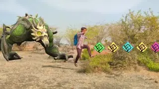 New Hollywood VFX Temple run Blazing sands In real life video and Lost Jungle monkey #viralvideo