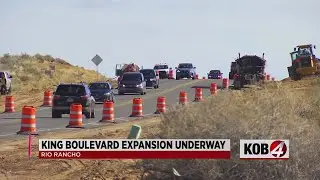 Major road project underway in Rio Rancho