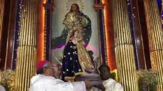 Bajada de la imagen de la virgen de Concepción, El viejo. Nicaragua