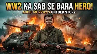 WW2 Hero Audie Murphy | Ek Chhota Ladka Jo Jung Ka Legend Bana | Urdu Story