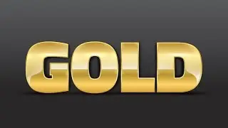 3D GOLD Text Effect | Adobe Illustrator CC | Tutorial | HD | GOLD