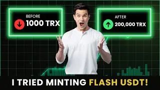 Exploring Flash USDT On Tron Block Chain |   Step by Step Guide