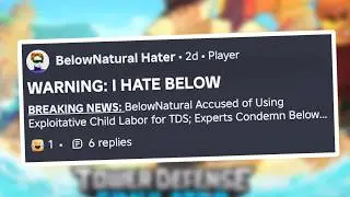 the TDS Community is REALLY ANNOYING...