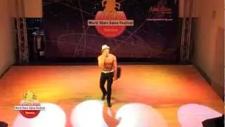 Marvin Ramos salsa solo at World Stars Salsa Festival Varna 2012