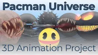 Pacman Universe – Unexpected Moments in 3D Animation