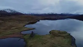 Ardvreck Castle , Loch Assynt NW Scottish Highlands.