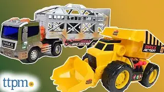 Maxx Action 2-N-1 Dig Rig & Truck and Dino Trailer from Sunny Days Entertainment Review!