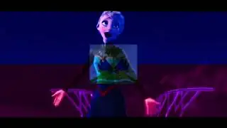 Let It Go with flags of countries that speak French