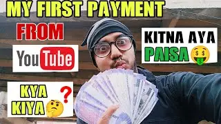 My First Payment From YouTube ! Kitna Aya Paisa 🤑| Kya Kiya? 🤔