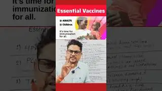 Essential Vaccines 🔥