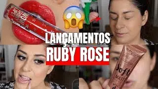 LANÇAMENTOS RUBY ROSE - BASE SOFT MATTE E GLOSSES WOW SHINY LIPS