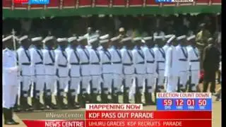 President Uhuru Kenyatta graces KDF recruits pass out parade in Eldoret