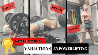 Les meilleures exercices pour progresser au SQUAT, BENCH et DEADLIFT (et comment bien les faire)
