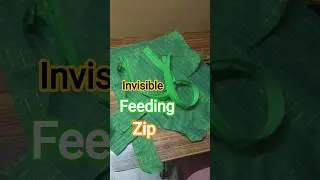 Invisible feeding zip stitching video🤩🤩#stitching videos for beginners ✨✨#viral #shortsfeed #stitch