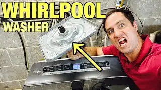 Why This WHIRLPOOL WASHER Is Off Balance & Noisy in Spin | Gearcase & Suspension Rods | WTW7120HW0