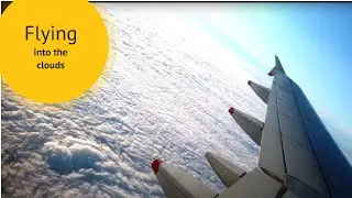 Flying above the sky I In to the clouds I Eagle eye's view
