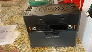 ALLPOWERS Portable Power Station 300W (Peak 500W), 288Wh Backup Battery Power Supply with Pure Sine