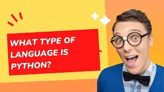 What type of language is Python?