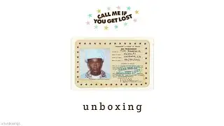 CALL ME IF YOU GET LOST: CD Unboxing