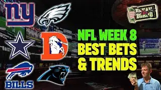 NFL Week 8 Best Bets & Betting Trends   RJ Cash Break the Board Sports