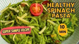 Want HEALTHY PASTA Options? Try This Superfood Spinach Pasta Recipe
