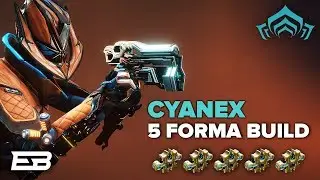 WARFRAME CYANEX BUILD GUIDE! (5 Forma) YOU DON'T EVEN NEED TO AIM! // Warframe Gameplay (PC)