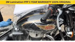 Royal Enfield Standard 350 3M Lamination PPF |Best PPF in  Karol Bagh | Modifications 