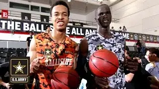 Donovan Mitchell and Thon Maker Showout In 2015 HS All American Game!!