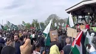 Pti protest in Birmingham