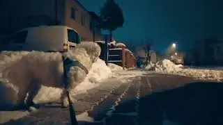 Chojnice, os. Kolejowe 6/1/2021 (ATAK ZIMY!)
