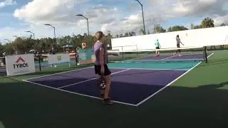 2020 World Pickleball Championships Matt Goebel/Sarah Ansboury VS Daniel Moore/Vivirnne David