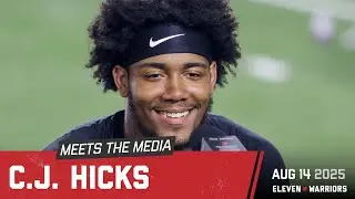 C.J. Hicks recaps what he's seen in fall camp so far, preparing to contribute on the edge this year