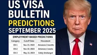 US Visa Bulletin September 2025: Family-Based Green Card Predictions | F1, F2A, F3, F4 Updates