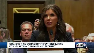 At confirmation hearing, Kristi Noem is asked about northern border security