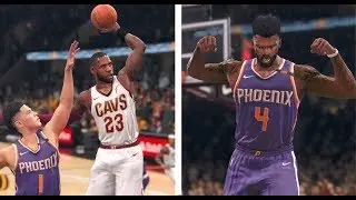 NBA Live 18 The One - Dunking On Lebron James In Cleveland!!