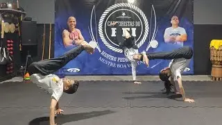 SESSÃO DE SALTOS ACROBÁTICOS AO VIVO!