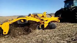 Запуск дисковая борона  AgriSem Disk-O-Mulch Gold Стародуб