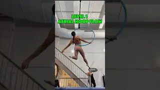 Level 1 Aerial Hoop | Slow Spin + Flow |  Beginner Lyra Sequence