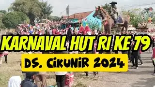 Karnaval Hut RI ke 79 desa cikunir