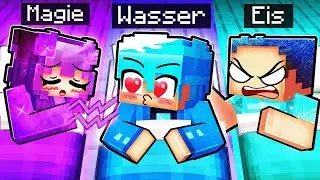 Wir machen eine ELEMENT ÜBERNACHTUNGSPARTY in Minecraft!