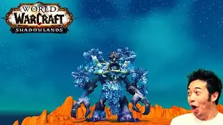 World of Warcraft Shadowlands Wandering Ancient Mount In-Game Showcase!! All New