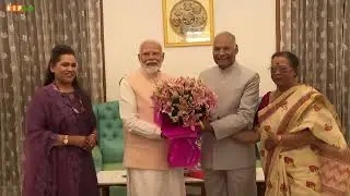 PM Modi met former President Shri Ram Nath Kovind at the latter&rsquo;s residence in New Delhi