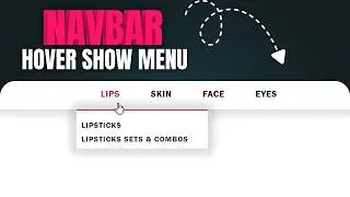 Build a Professional Navbar Hover Menu (No Library) Using JavaScript