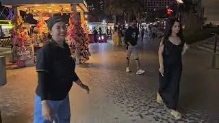 Dubai 2024 JBR Night Walk | Saturday Midnight Walk | [4K] Walking Tour
