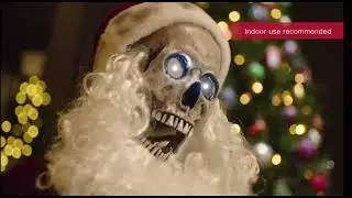 Новинка! 6 футов! Анимированный скелет Санты-аниматроника! Рождество 2023 от Home Depot