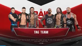 WWE Raw: The Judgement Day vs The O.C.