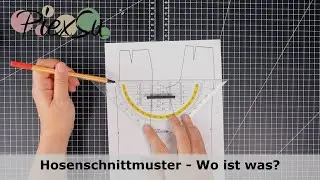 Hosenschnittmuster - Wo sitzt welches Maß | PiexSu
