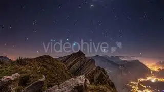 Flickering Stars Alpha | Motion Graphics - Envato elements