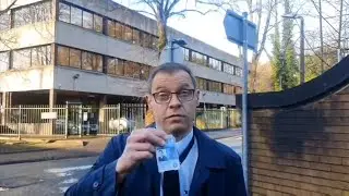 Assistant Chief Constable does the walk of shame!! Police Training complex